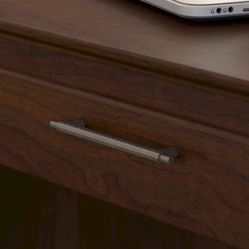 Scrivania per computer da 54W con mobiletto e libreria