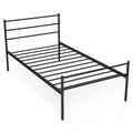 Twin Metal Bed Frame No Box Spring Needed