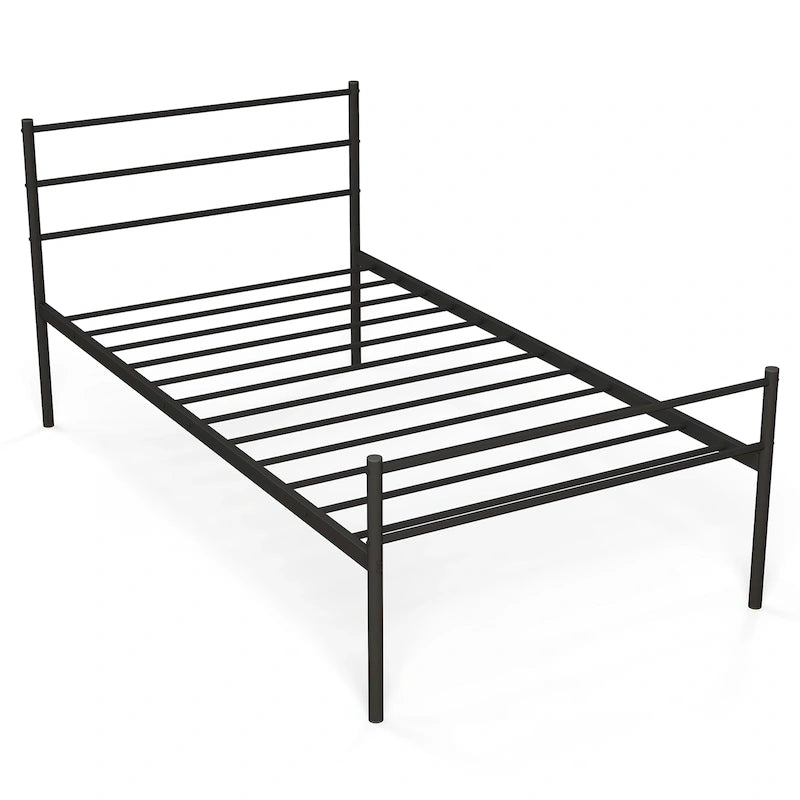 Twin Metal Bed Frame No Box Spring Needed