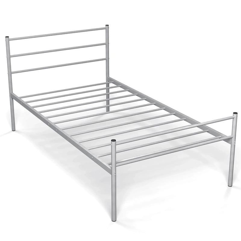 Twin Metal Bed Frame No Box Spring Needed