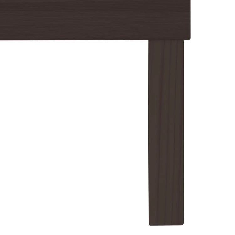 14 Inch Solid Pine Wood Platform Bed Frame No Squeak Bed Frame with Wooden Slats No Box Spring Needed