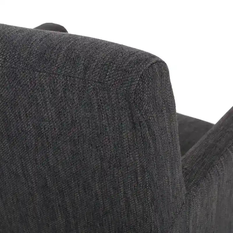 Barhocker aus Stoff und Gummibaumholz, 77,5 cm, 2er-Set
