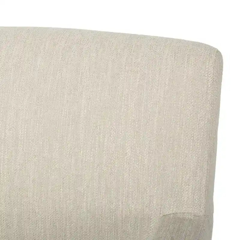 Barhocker aus Stoff und Gummibaumholz, 77,5 cm, 2er-Set