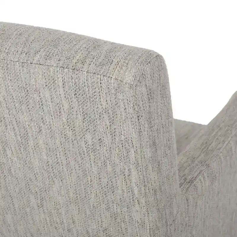 Barhocker aus Stoff und Gummibaumholz, 77,5 cm, 2er-Set