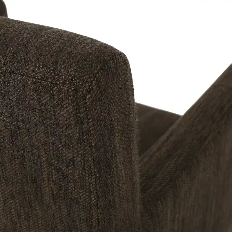 Barhocker aus Stoff und Gummibaumholz, 77,5 cm, 2er-Set
