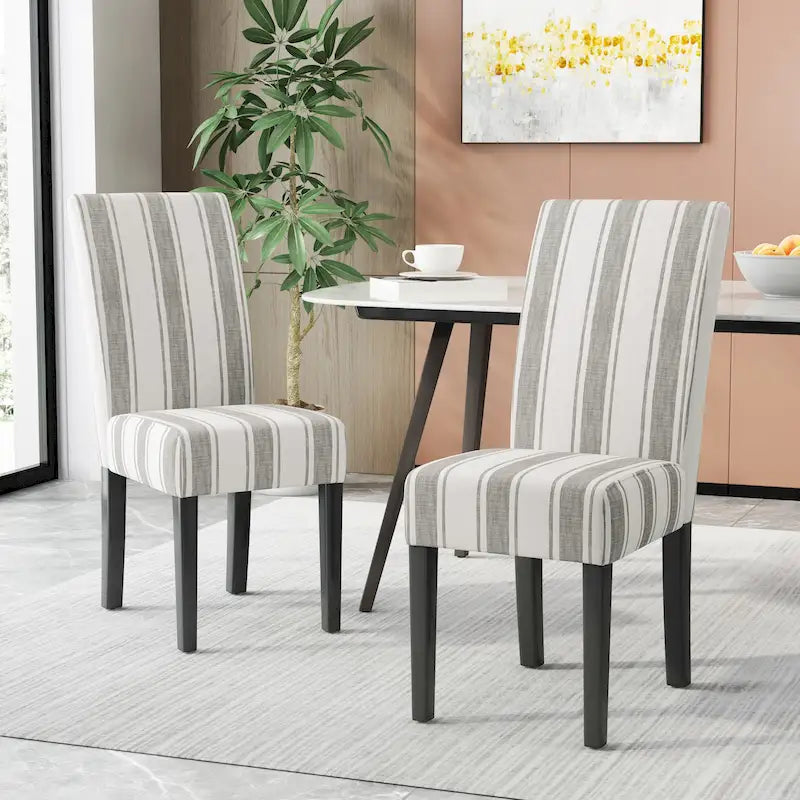 Upholstered Dining Chairs Set of 2