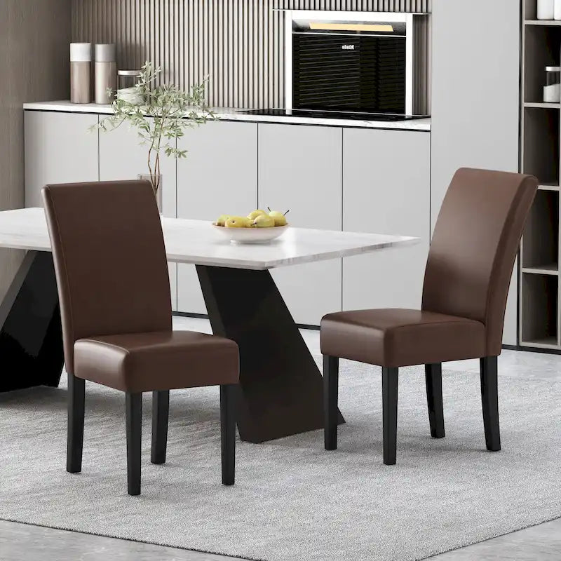 Upholstered Dining Chairs Set of 2