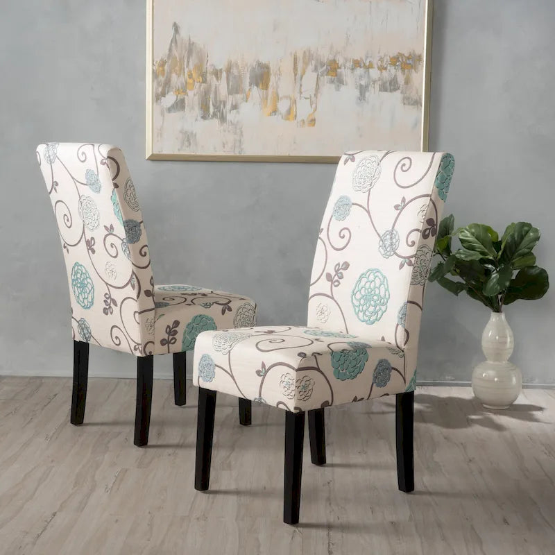 Upholstered Dining Chairs Set of 2