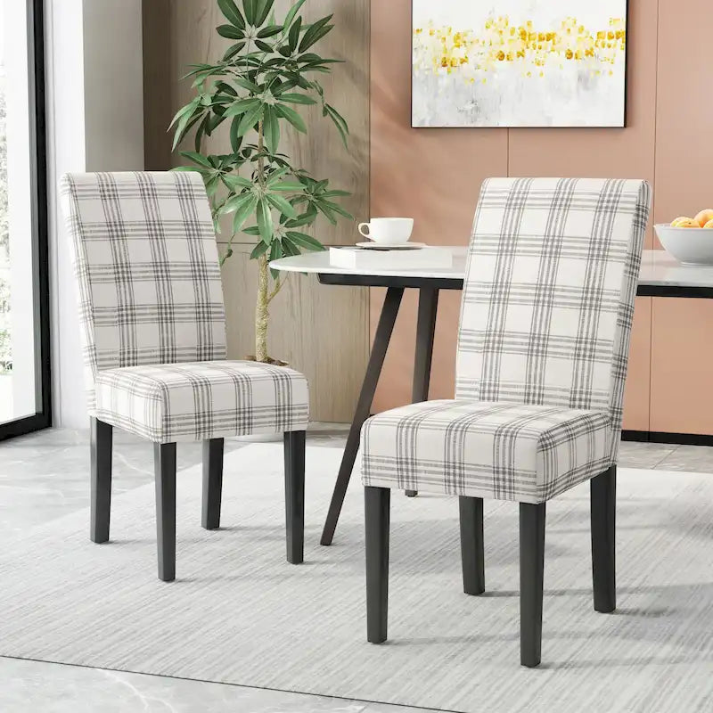 Upholstered Dining Chairs Set of 2