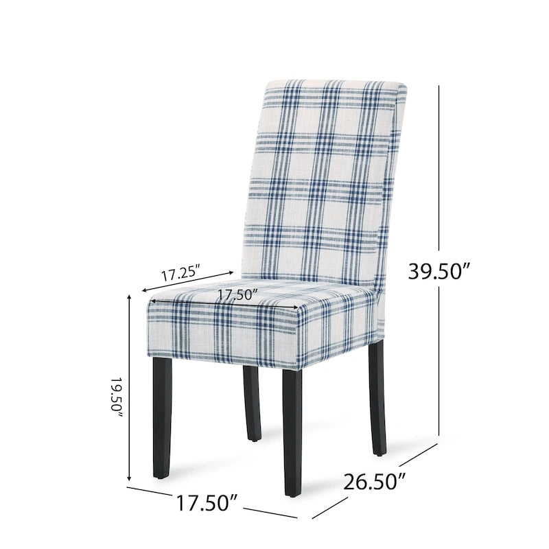 Upholstered Dining Chairs Set of 2