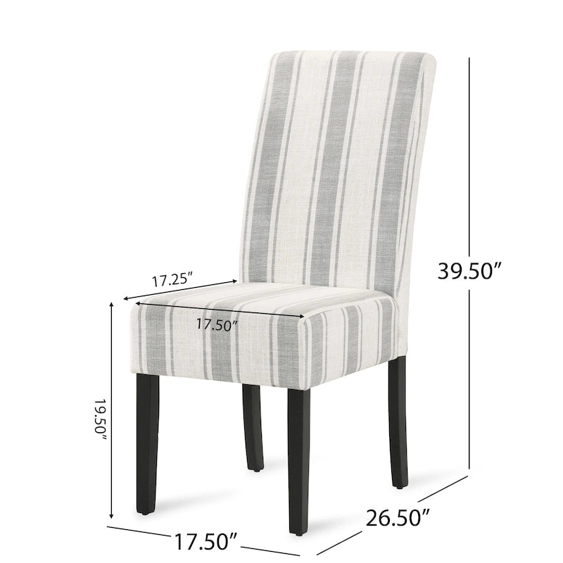 Upholstered Dining Chairs Set of 2