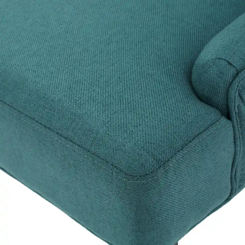 Moderne gepolsterte Esszimmerstühle mit Knopfheftung, 2er-Set