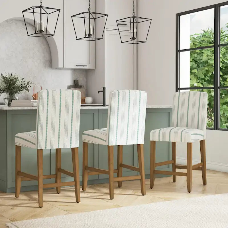 Curved Back 24-inch Counter Stool
