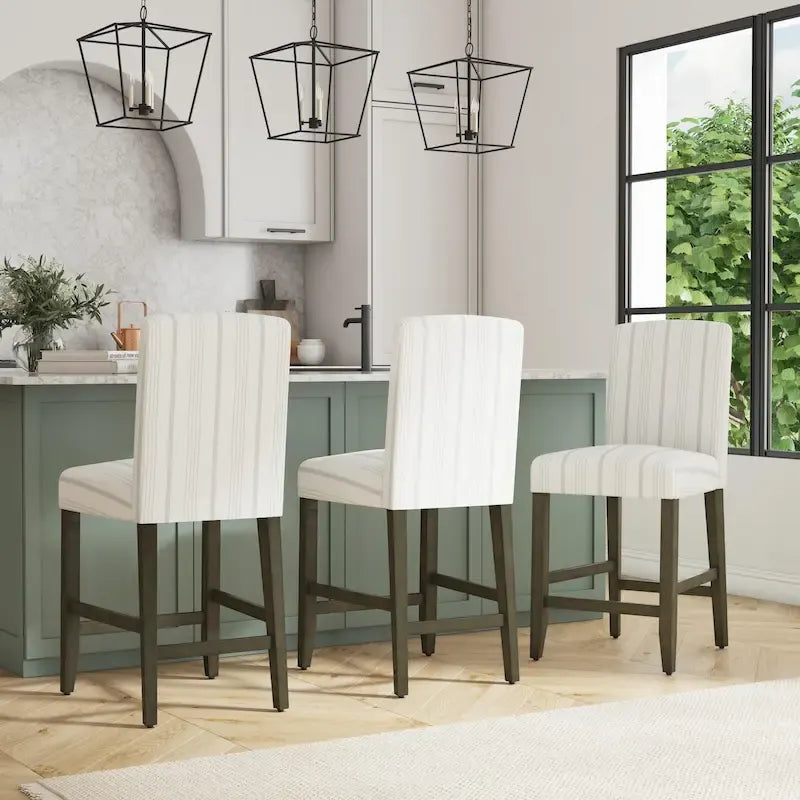 Curved Back 24-inch Counter Stool