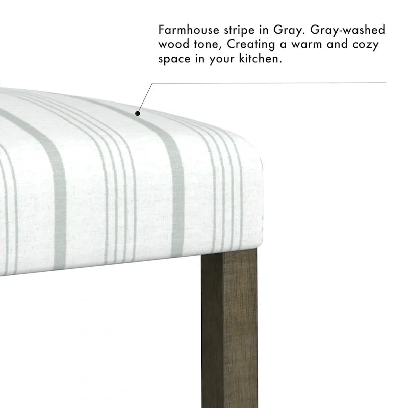 Curved Back 24-inch Counter Stool