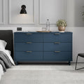 Manhattan Comfort Granville 55.07 Modern Double Wide 6 Drawer Dresser