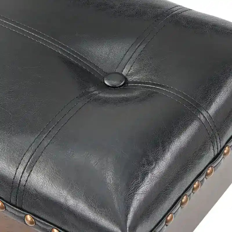 24-inch Padded Counter Height Saddle Stools (Set of 2)