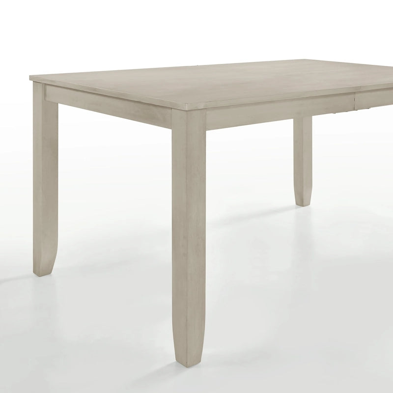 Mesa de comedor de madera maciza Simply Elegant para 6 personas