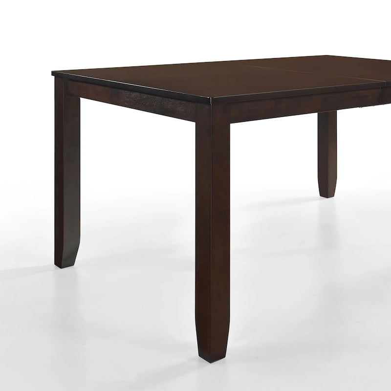 Mesa de comedor de madera maciza Simply Elegant para 6 personas