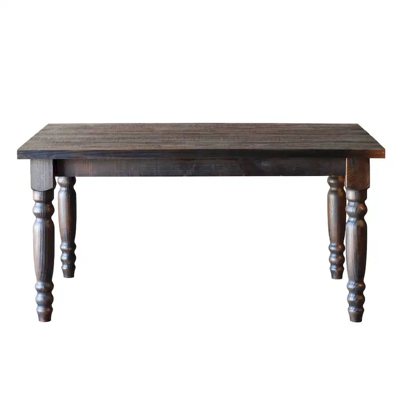 63-inch Solid Wood Dining Table