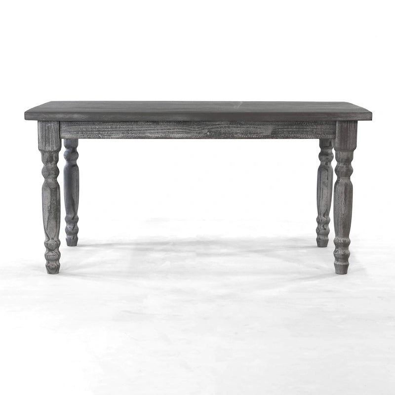 63-inch Solid Wood Dining Table