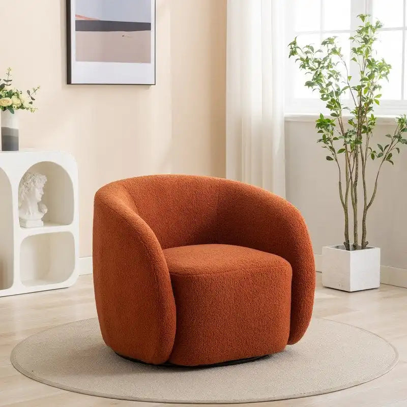Set di 2 poltroncine imbottite moderne e glamour con braccioli, girevoli a 360 gradi