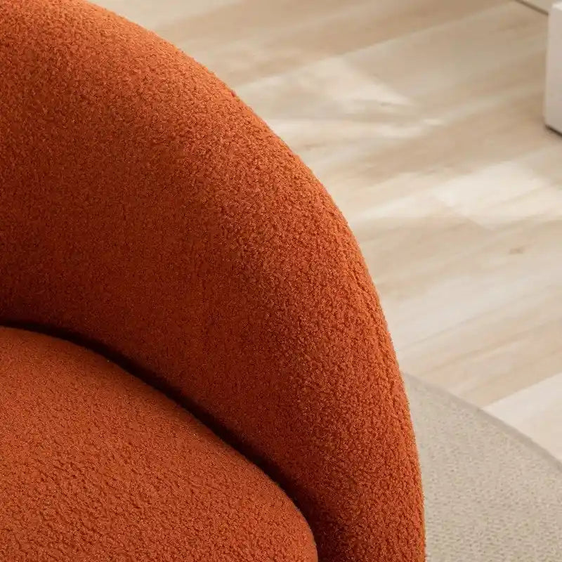 Set di 2 poltroncine imbottite moderne e glamour con braccioli, girevoli a 360 gradi
