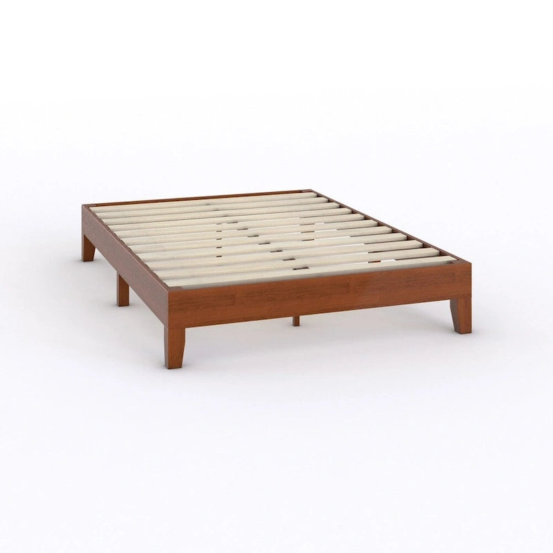 12-inch Deluxe Wood Full-size Platform Bed