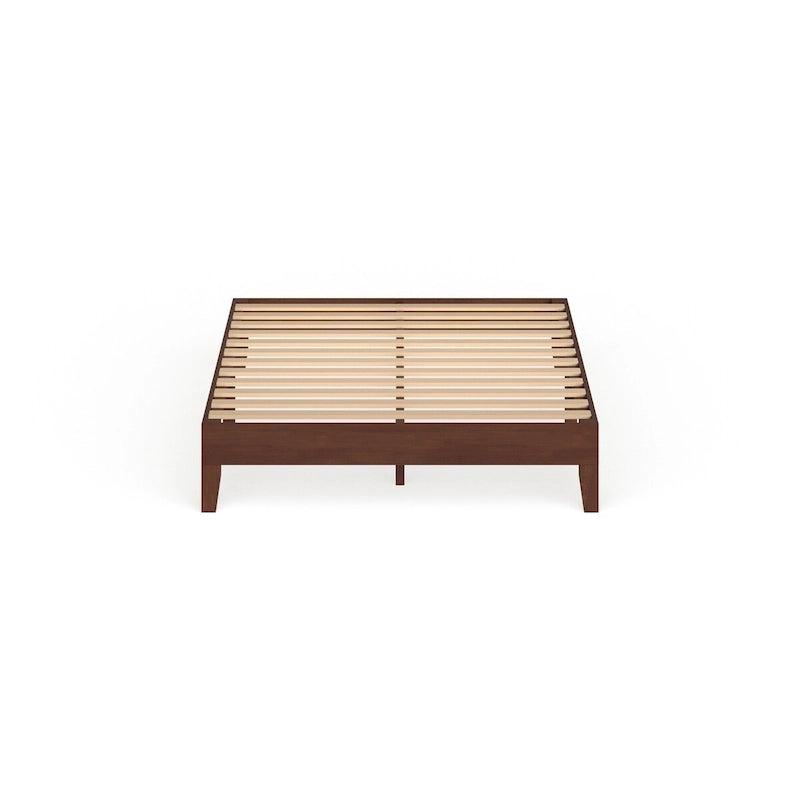 12-inch Deluxe Wood Full-size Platform Bed