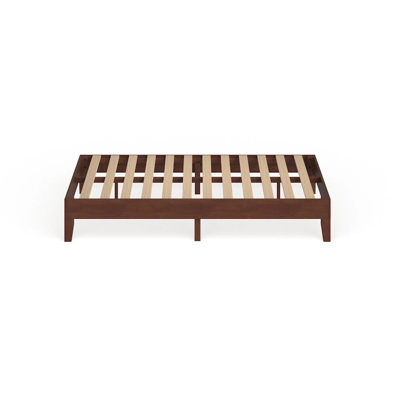 12-inch Deluxe Wood Full-size Platform Bed