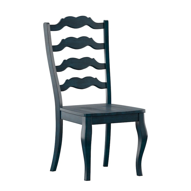 Ladder Back Dining Chair Set of 2