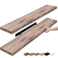 Long Floating Shelves for Wall Set of 2