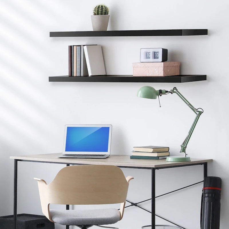 Long Floating Shelves for Wall Set of 2